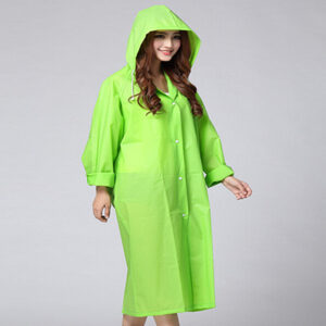 Long raincoat